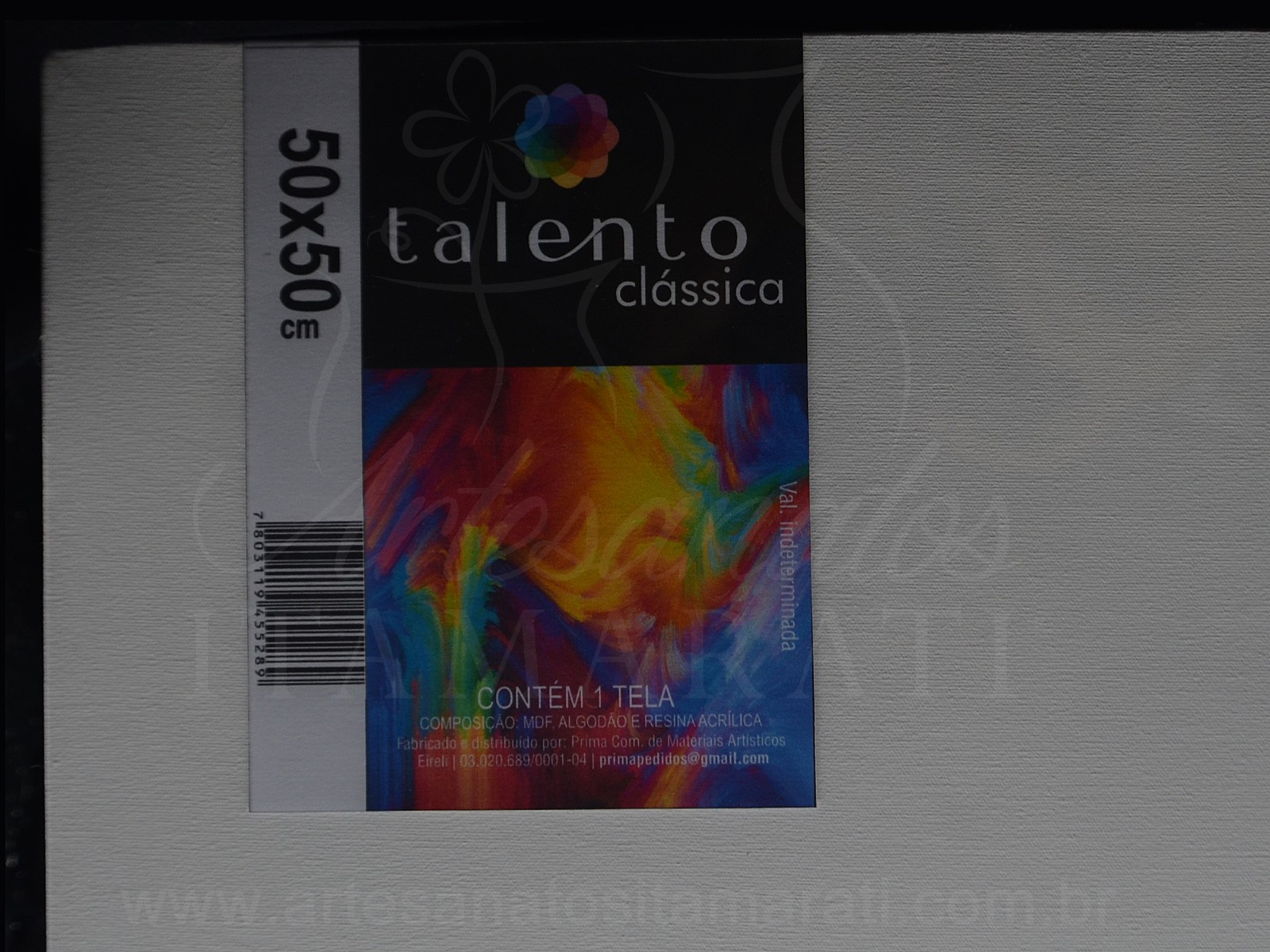 Tela Clássica Talento 50 x 50 cm